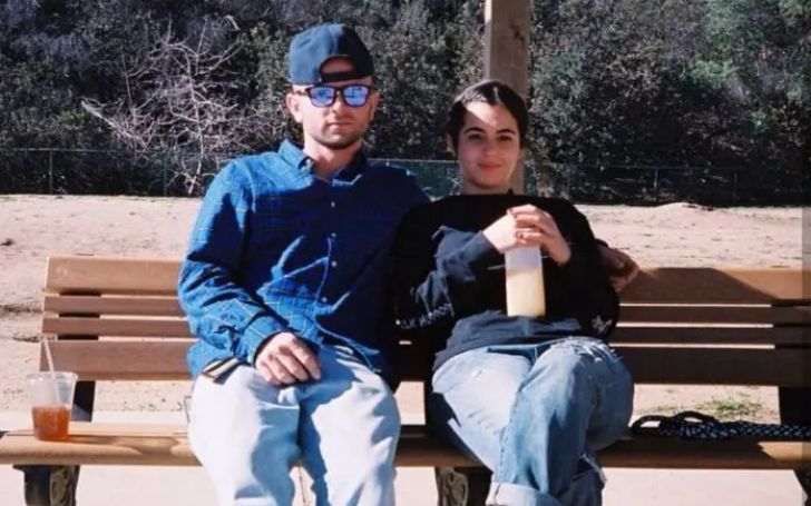 Brick Stowell's with his ex, Alanna Masterson back in their teenagers.