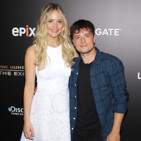 Jennifer Lawrence and Josh Hutcherson at Event June 2015.