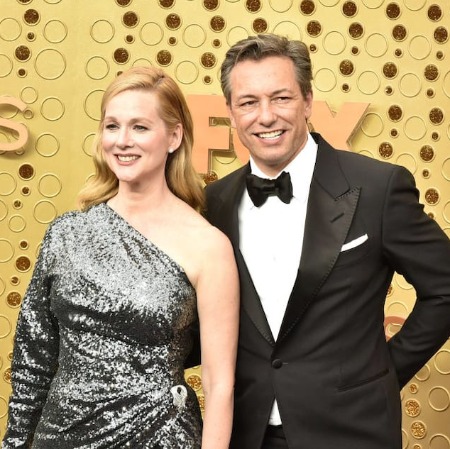 Mark Schauer and Laura Linney together