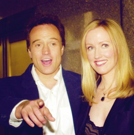 Bradley Whitford and Janel Moloney were the cast members of The West Wing.