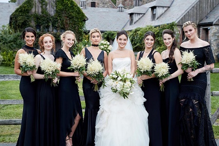 Jane Sasso's niece Hailey Bieber was a Bridesmaid at Alaia Baldwin's wedding.