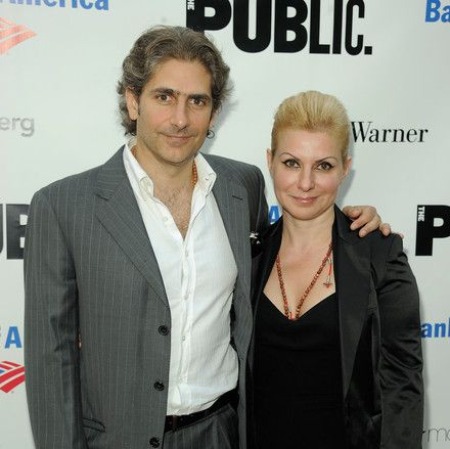 Victoria Chlebowski with her husband  Michael  Imperioli. 