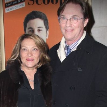 Georgina Bischoff with her millionaire husband Richard Thomas. 