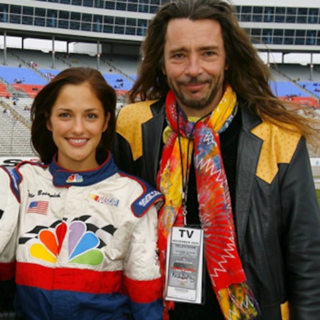 Rick Dufay with his daughter Minka Kelly. 