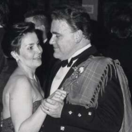 Ron Donachie and his wife Fiona Biggar.