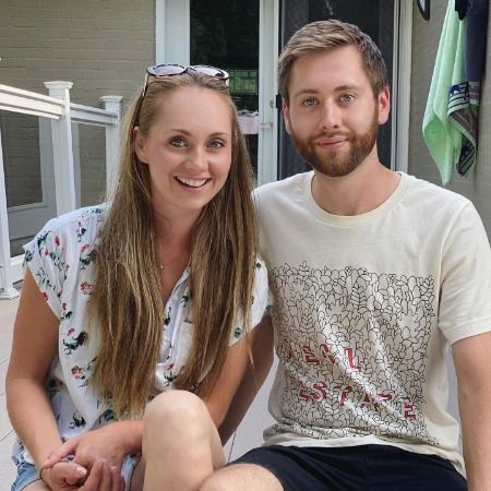 The picture of Amber Marshall with her brother  Lee Marshall.