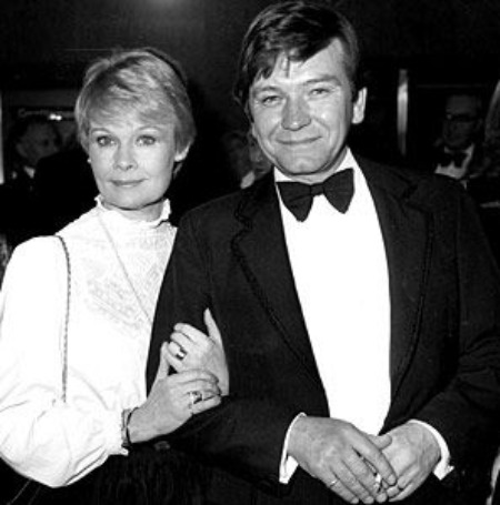 Judi Dench and her late husband Michael Willaims.