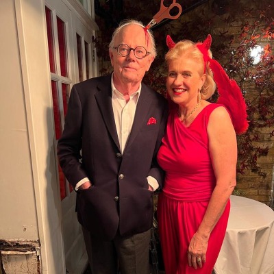 Hilary Gish and her husband, Michael Whitehall, together in the Halloween Day.