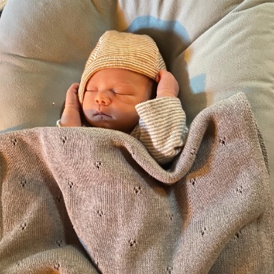 Andrew Lococo and Bonnie Wright's first born child, Elio Ocean Wright Lococo